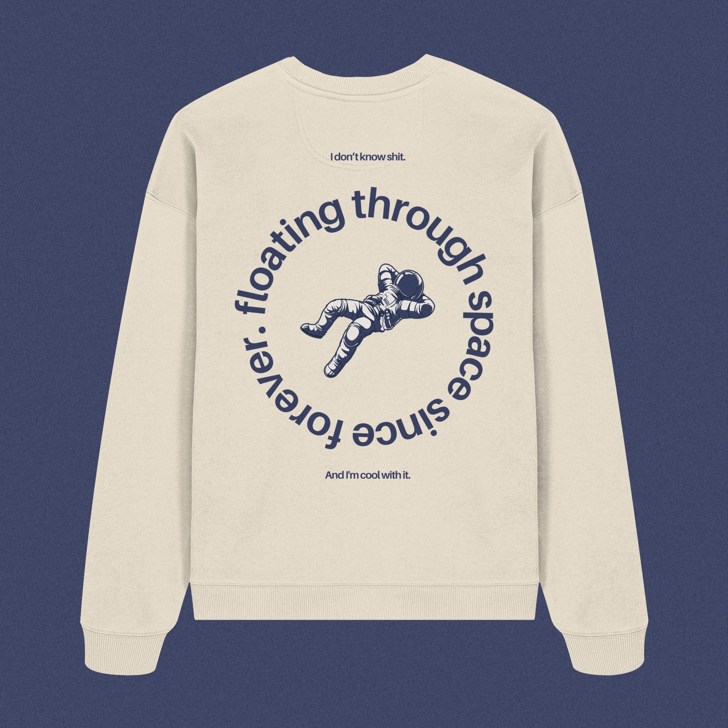 FLOATING | Organic Oversize Sweatshirt