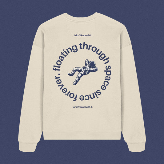 FLOATING | Organic Oversize Sweatshirt