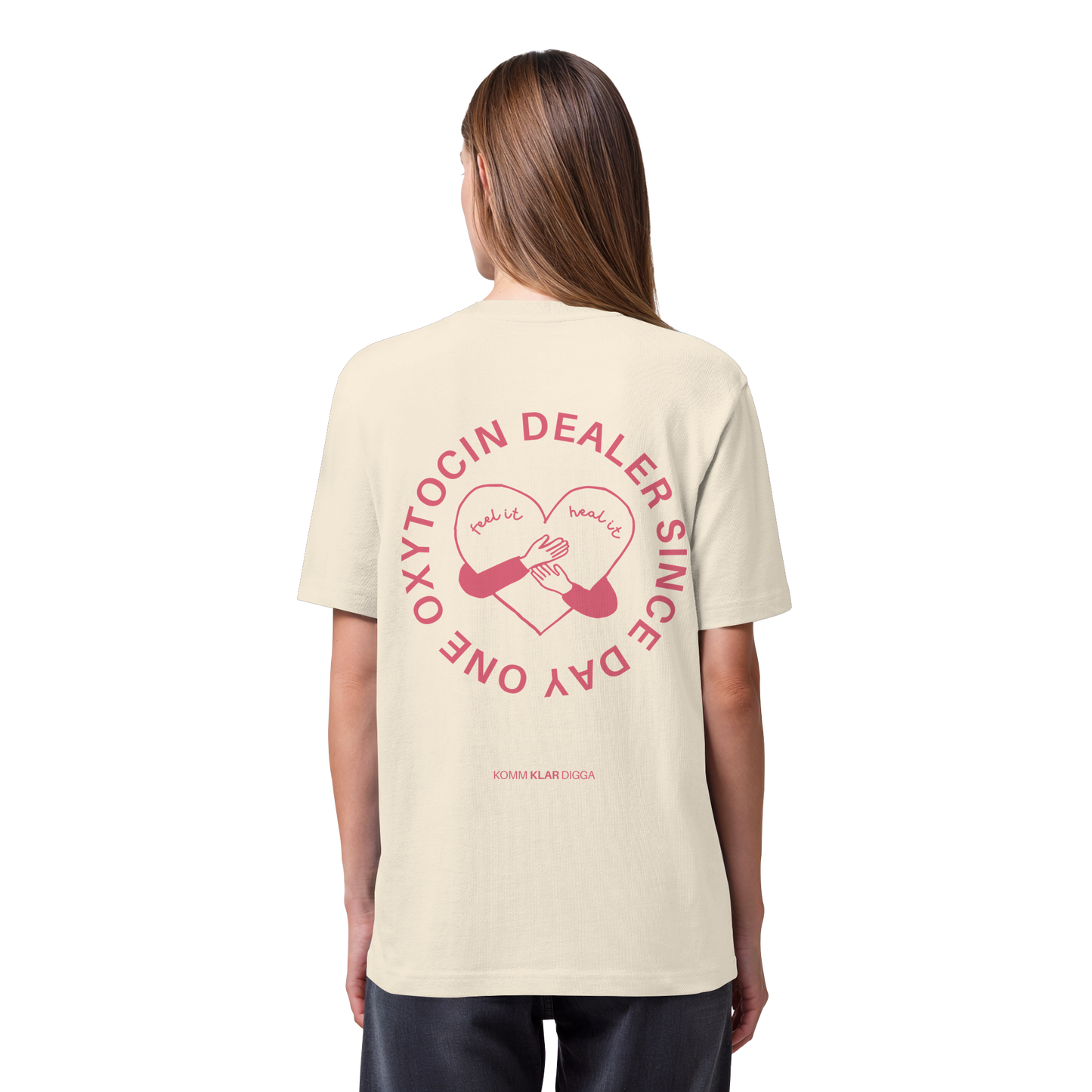 OXYTOCIN DEALER | Organic Heavy T-Shirt